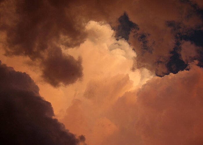 Cloud Greeting Card featuring the photograph Red Cloud III by Dylan Punke