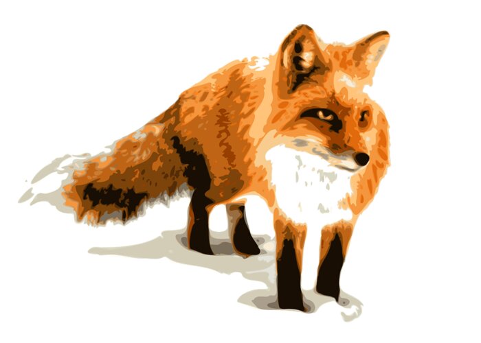 Fox Greeting Card featuring the digital art Red Fox in Winter by DB Artist