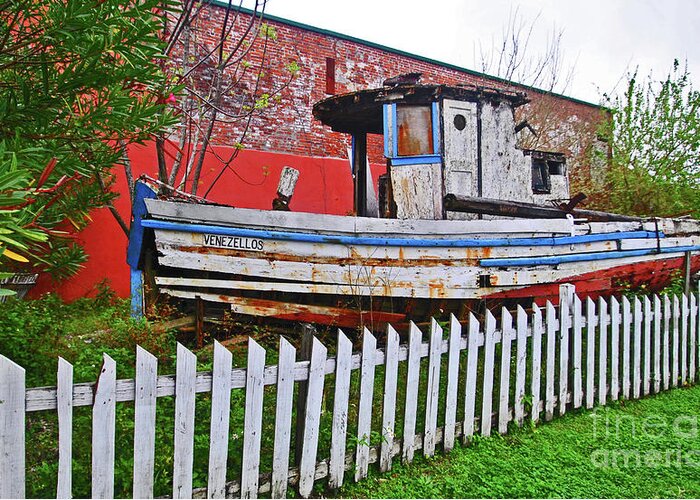 Apalachicola Greeting Card featuring the photograph Redneck Dry Dock by George D Gordon III