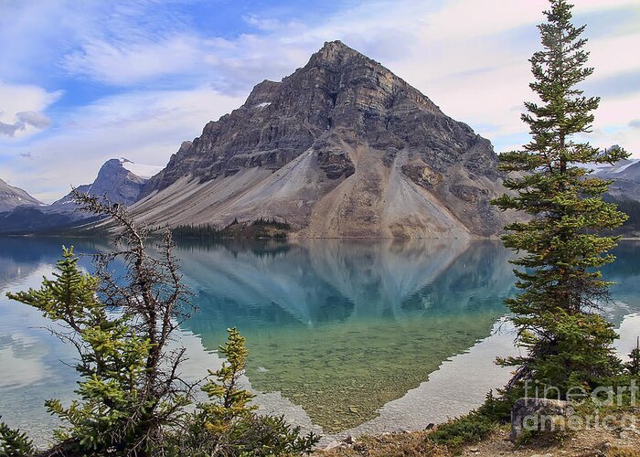 Mountain Greeting Card featuring the photograph Reflection of Beauty by Teresa Zieba