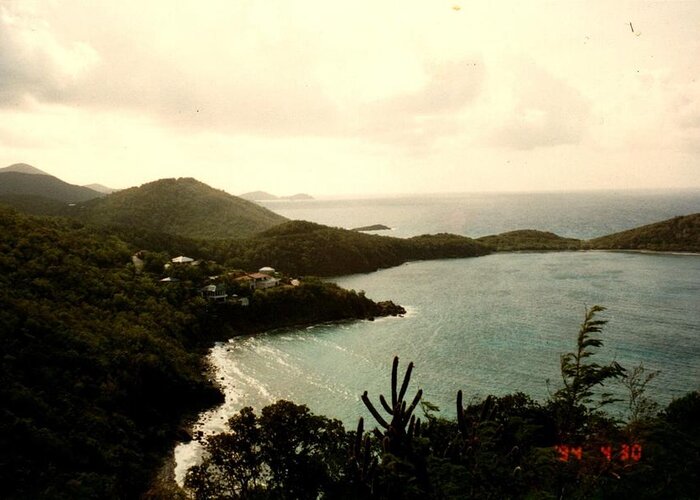 Caribbean Greeting Card featuring the photograph Road Unknown by Robert Nickologianis