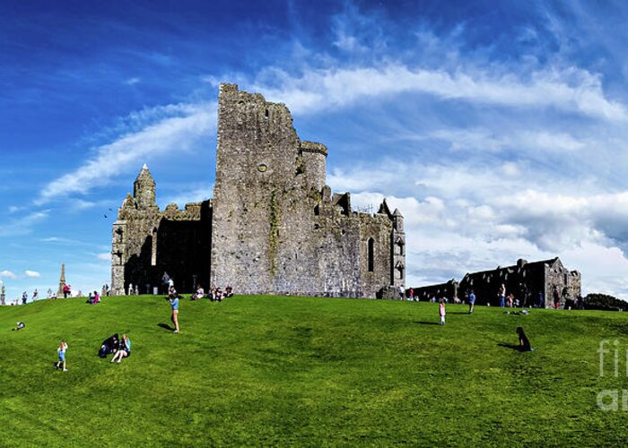 Countries Greeting Card featuring the photograph Rock Cashel by Joerg Lingnau