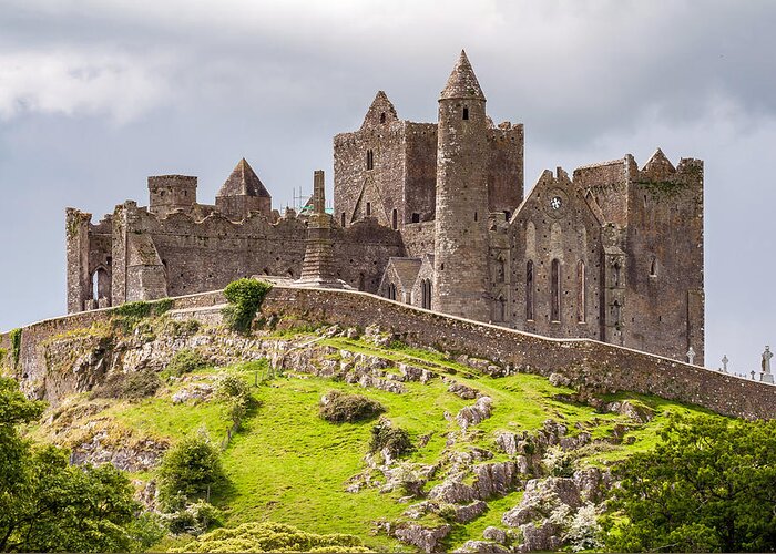 Ireland Greeting Card featuring the photograph Rock of Cashel by Pierre Leclerc Photography