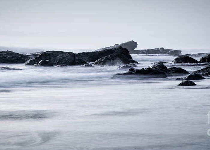 Ocean Greeting Card featuring the photograph Rocky Coastline by Bruce Block