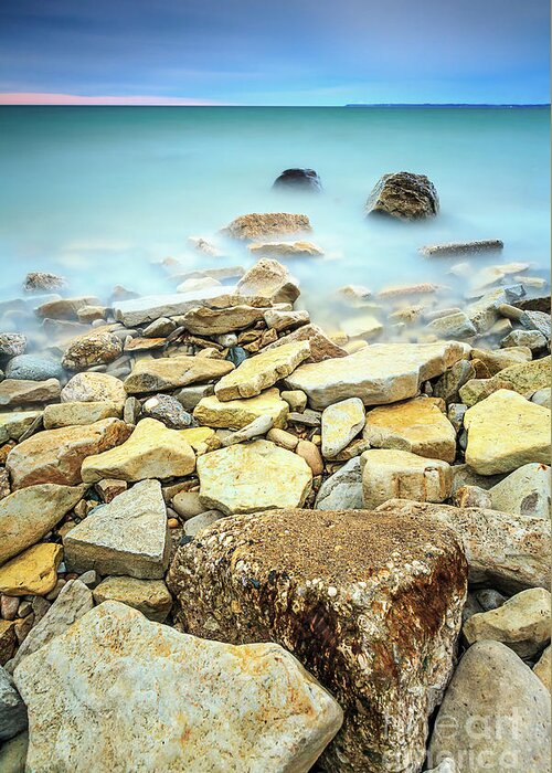 Andrew Slater Photography Greeting Card featuring the photograph Rocky Start by Andrew Slater