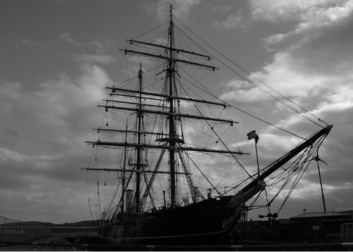 Rrs Discovery Greeting Card featuring the photograph The Discovery by Adrian Wale