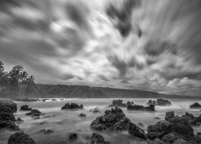 Art Greeting Card featuring the photograph Sacred Shore by Jon Glaser