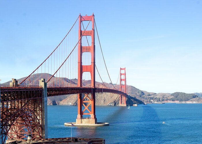 San Francisco Greeting Card featuring the photograph San Francisco's Golden Gate Bridge by G Matthew Laughton
