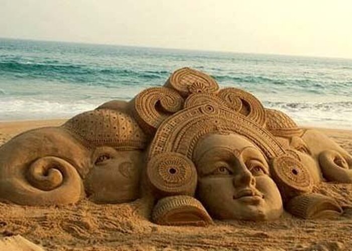Sand Art in Odisha Photograph by Tours Orissa - Pixels