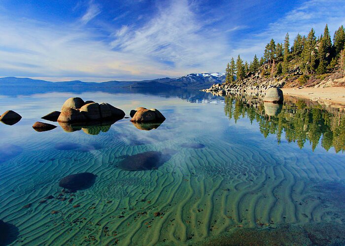 Lake Tahoe Greeting Card featuring the photograph Sands of Time 2 by Sean Sarsfield