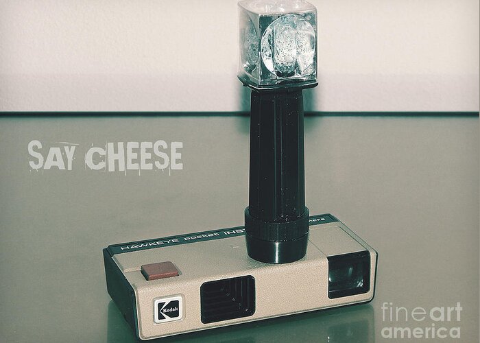 Camera Greeting Card featuring the photograph Say Cheese by Phil Perkins