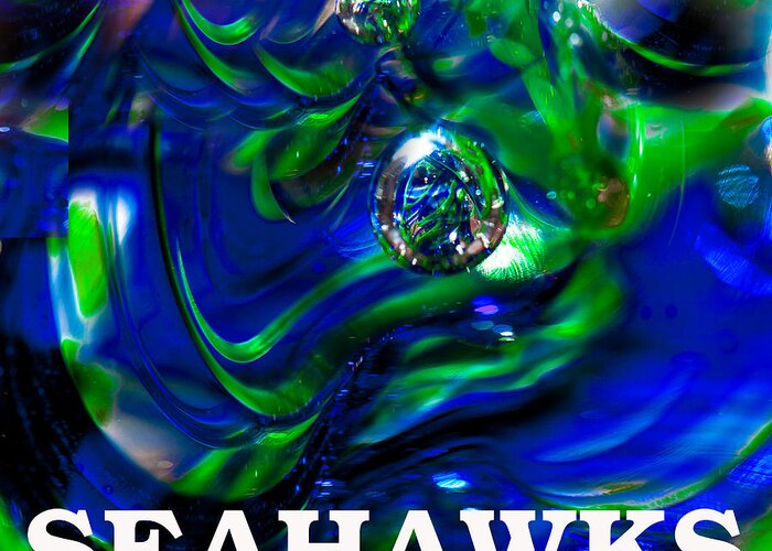 Seahawks 3 Greeting Card featuring the photograph Seahawks 3 by David Patterson