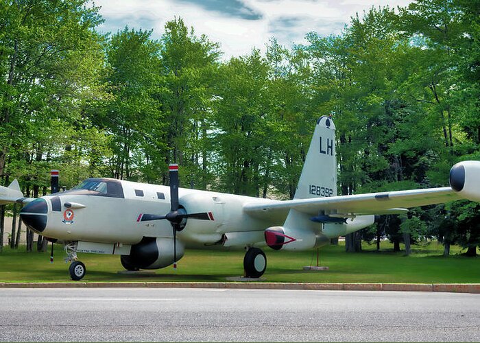 Asw Aircraft Greeting Card featuring the photograph Sentry by Guy Whiteley