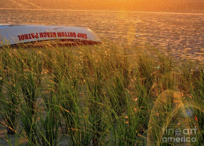 Shipbottom Greeting Card featuring the photograph Ship Bottom Beach Patrol by Jeff Breiman