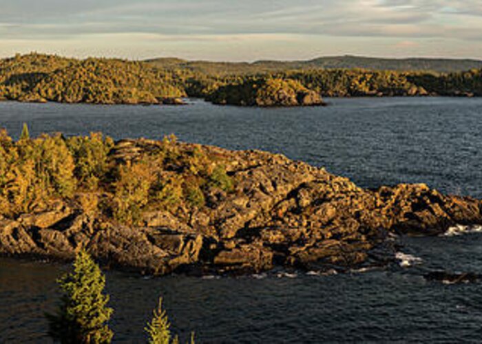 Lake Superior Greeting Card featuring the photograph Shores of Pukaskwa by Doug Gibbons