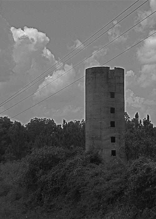 Photograph Greeting Card featuring the photograph Silo I by Stephen Hawks