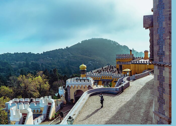 Portugal Greeting Card featuring the photograph Sintra Views by Nisah Cheatham