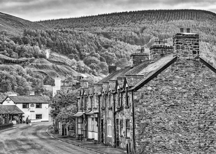 Wales Greeting Card featuring the photograph Sleepy Welsh Village by Nick Bywater