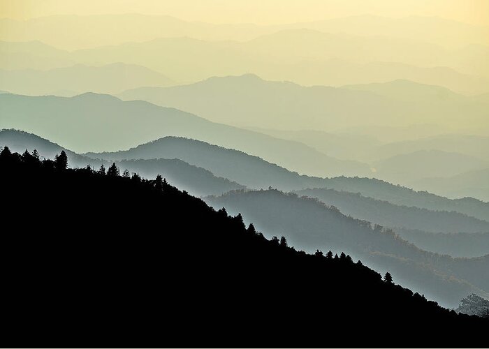 Mountains Greeting Card featuring the photograph Inspiration by Gary Smith