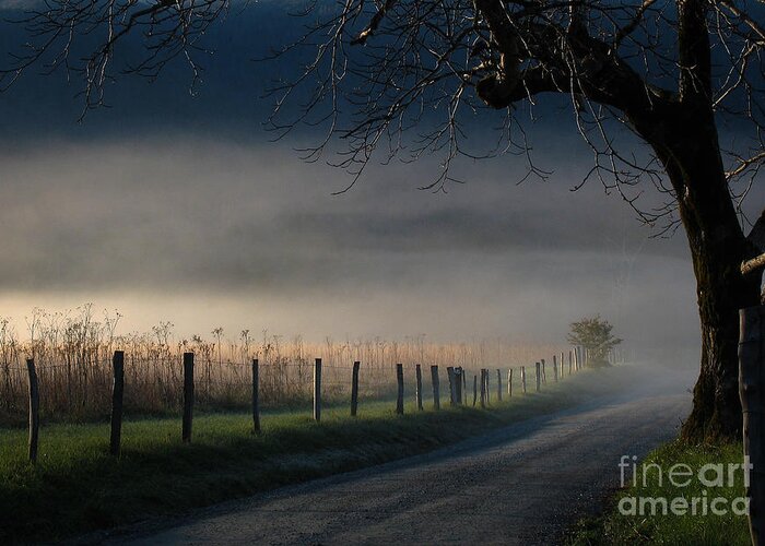 Sparks Greeting Card featuring the photograph Sparks Lane Sunrise LR3 edition by Douglas Stucky