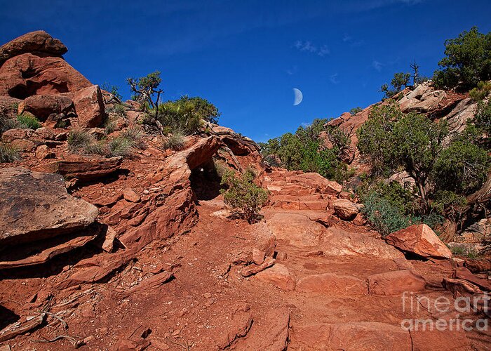 Red Rocks Greeting Card featuring the photograph Stairway to Heaven by Jim Garrison