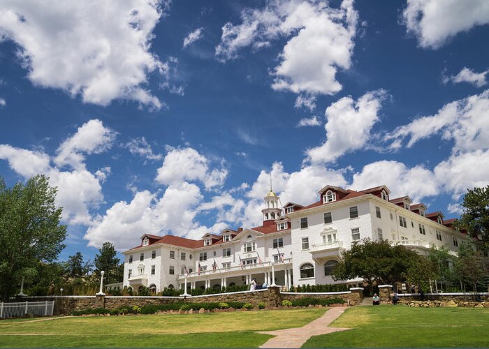 Estes Greeting Card featuring the photograph Stanley Hotel by Sean Allen