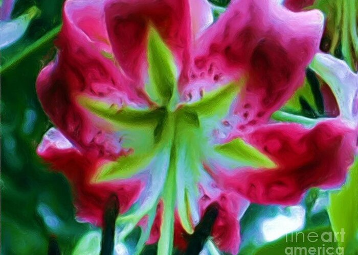 Fine Art Photography Greeting Card featuring the photograph Stargazer by Patricia Griffin Brett