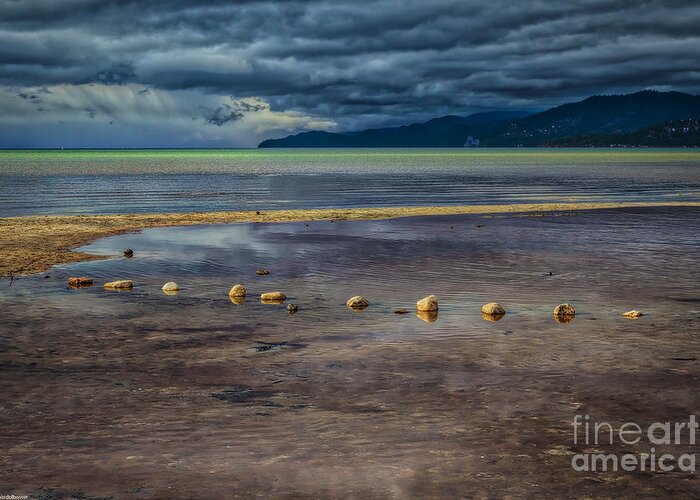 Stepping Stones Greeting Card featuring the photograph Stepping Stones by Mitch Shindelbower