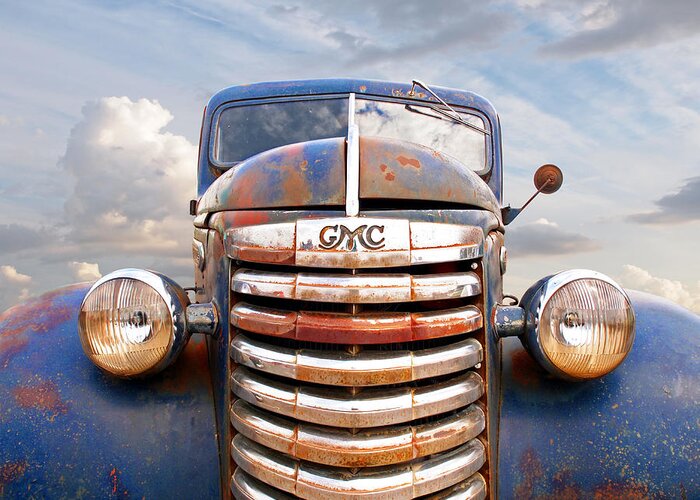 Gmc Truck Greeting Card featuring the photograph Still Going Strong by Gill Billington