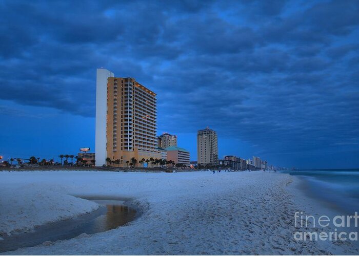 Panama City Greeting Card featuring the photograph Storm Clouds Over Panama City by Adam Jewell
