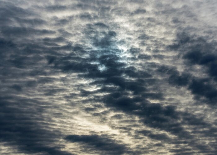 Sky Greeting Card featuring the photograph Striated Clouds by Douglas Killourie