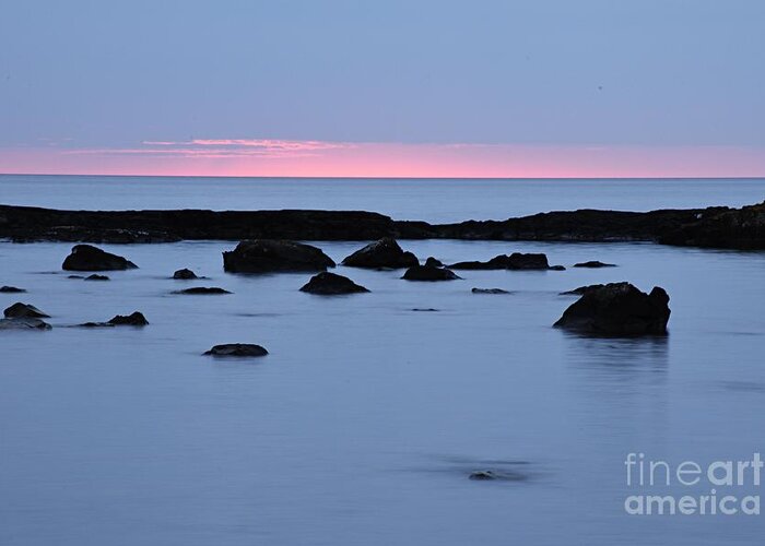 Photography Greeting Card featuring the photograph Subtle Sunrise by Larry Ricker