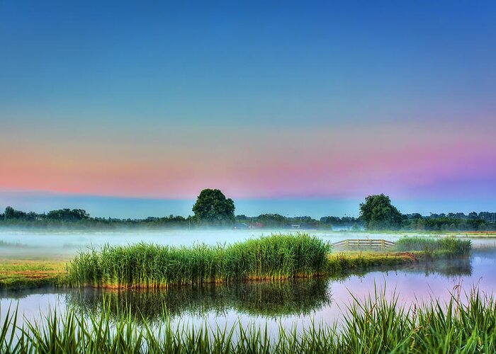 Netherlands Greeting Card featuring the photograph Summer Sunrise by Nadia Sanowar