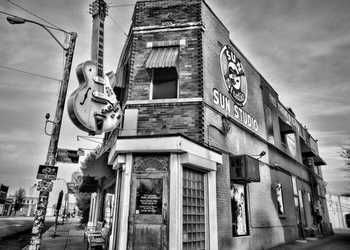 Memphis Greeting Card featuring the photograph Sun Studio - Memphis #2 by Stephen Stookey
