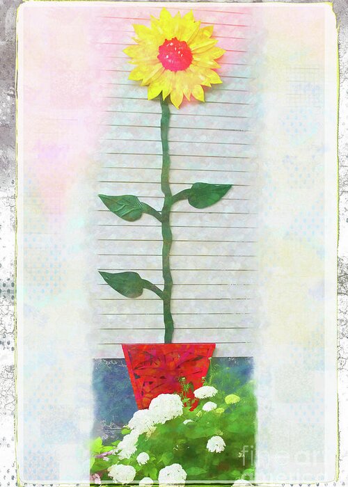 Gardens Greeting Card featuring the photograph Sunflower by Marilyn Cornwell