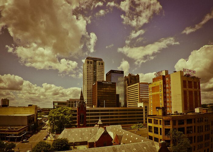 Birmingham Greeting Card featuring the photograph Sunny Day by Just Birmingham