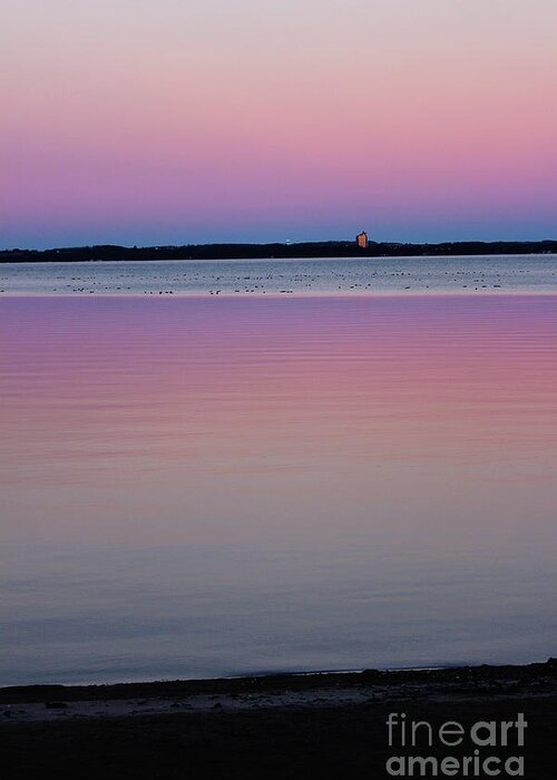 Sunset Greeting Card featuring the photograph Sunset Magic by Laura Kinker