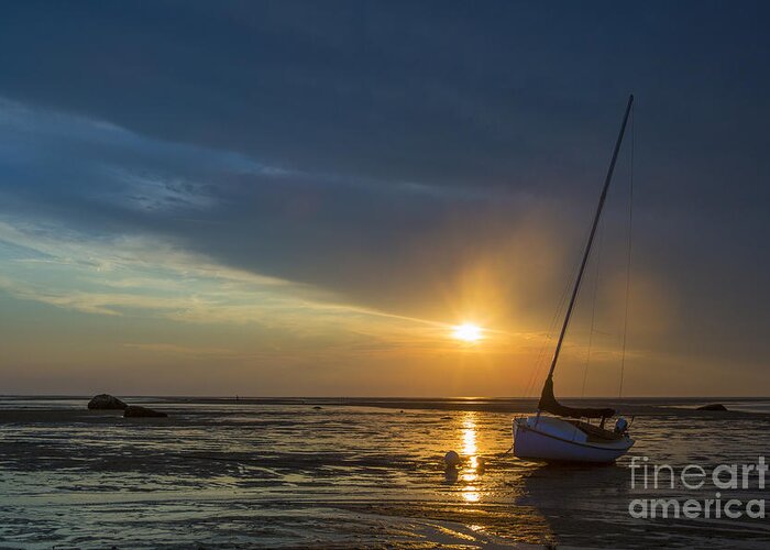 Cape Cod Greeting Card featuring the photograph Sunset on Cape Cod by Diane Diederich