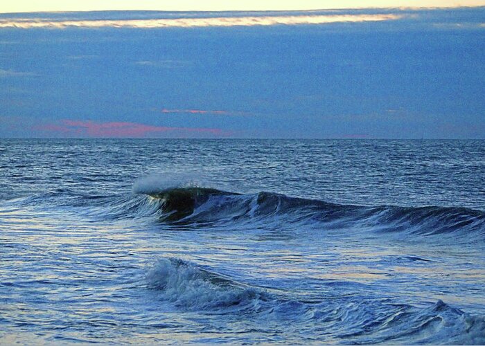 Seas Greeting Card featuring the photograph Surf I I I by Newwwman