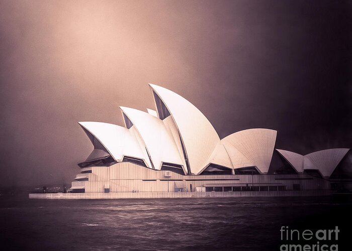 Australia Greeting Card featuring the photograph Sydney Opera by Perry Webster