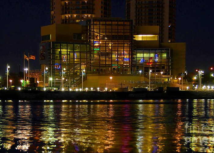 Tampa Bay History Center Greeting Card featuring the photograph Tampa Bay History Center by David Lee Thompson