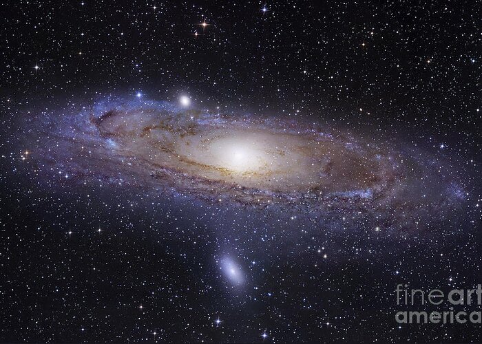 Andromeda Greeting Card featuring the photograph The Andromeda Galaxy by Robert Gendler