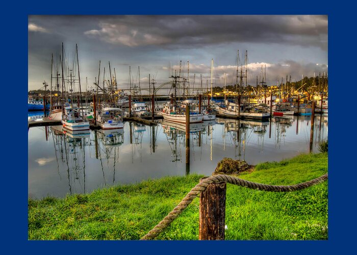 Hdr Greeting Card featuring the photograph The Cod Father by Thom Zehrfeld