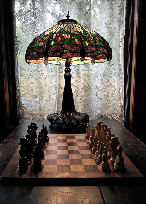 Chess Greeting Card featuring the photograph The Game Of Life by Ira Shander