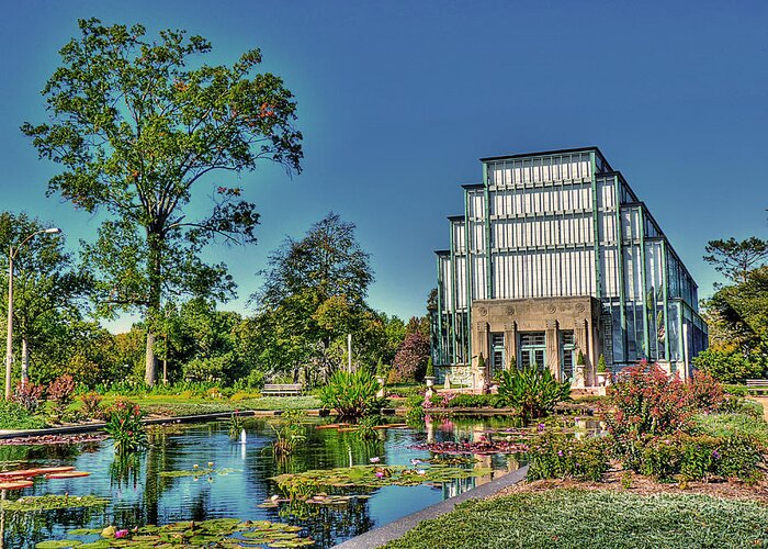 Conservatory Greeting Card featuring the photograph The Jewel Box by William Fields