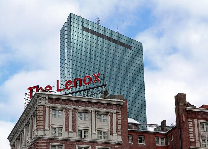 The Lenox Greeting Card featuring the photograph The Lenox by Juergen Roth