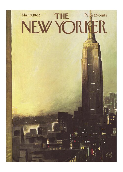 The New Yorker Cover - March 3rd, 1962 Greeting Card for Sale by Arthur ...
