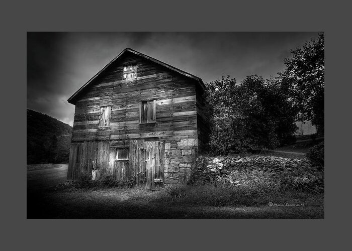 Barn Greeting Card featuring the photograph The Old Place by Marvin Spates