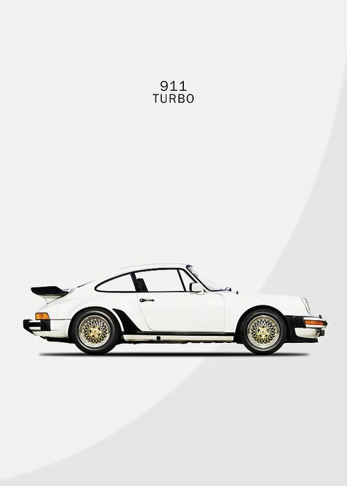 Porsche 911 Turbo Greeting Card featuring the photograph The Porsche 911 Turbo by Mark Rogan