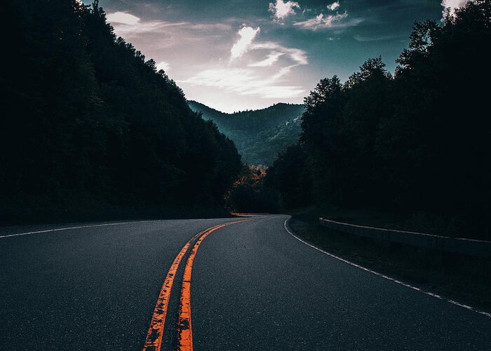 Road Greeting Card featuring the photograph The Road by Unsplash